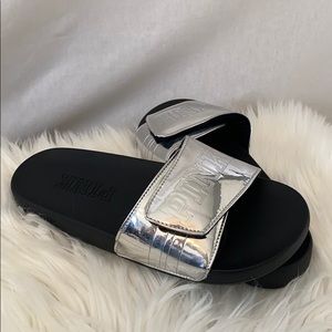 Silver and Black slides
